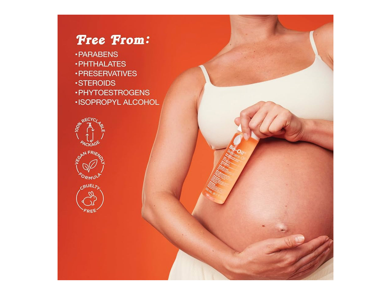 Bio-Oil Skincare Body Oil Serum, Face and Body Moisturizer with Vitamin E & A, for Scars, Stretch Marks, Sensitive Skin, All Skin Types, Dermatologist Recommended, Non-Comedogenic, 2 Oz