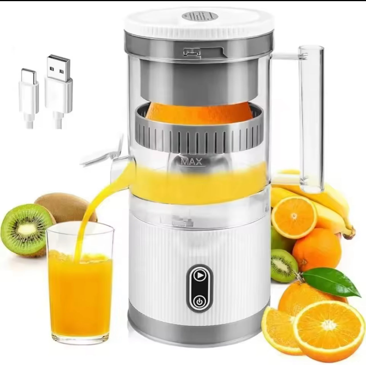 Multi-Purpose Rechargeable Electric Citrus Juicer