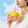 Portable Cooling Ice Cubes Maker Water Bottle